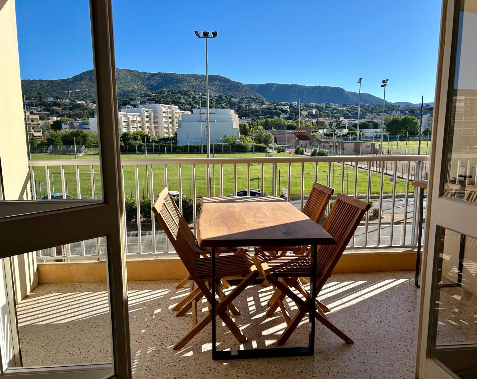T3 A 300M Plage Avec Piscine Tennis Le Lavandou Extérieur photo