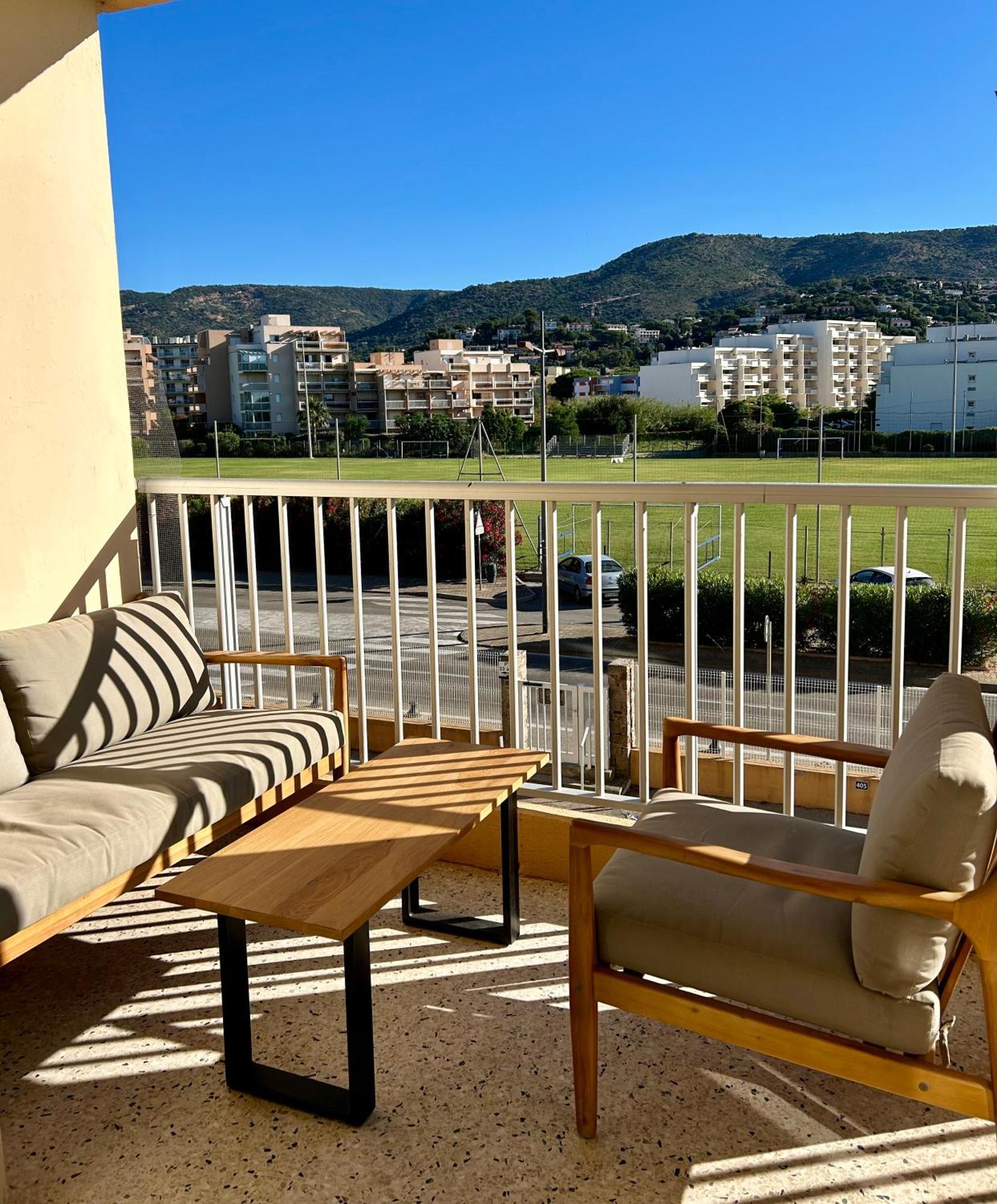 T3 A 300M Plage Avec Piscine Tennis Le Lavandou Extérieur photo