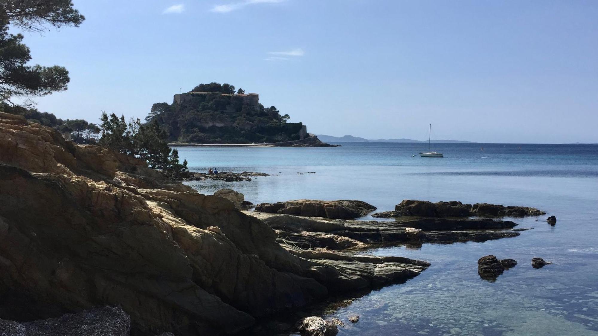 T3 A 300M Plage Avec Piscine Tennis Le Lavandou Extérieur photo