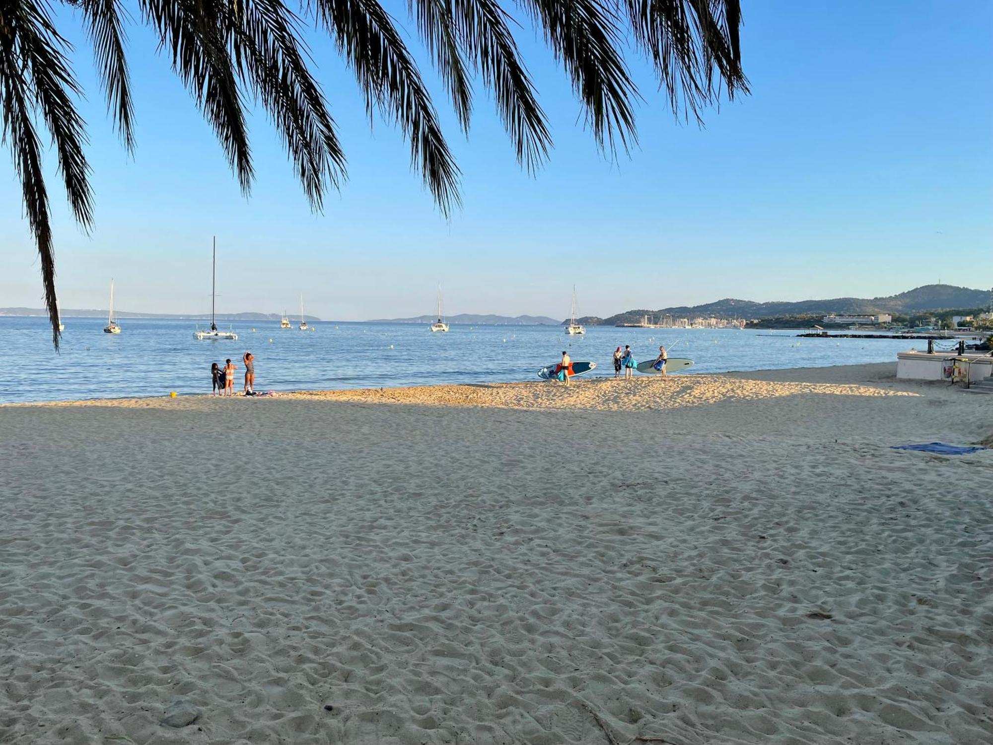 T3 A 300M Plage Avec Piscine Tennis Le Lavandou Extérieur photo
